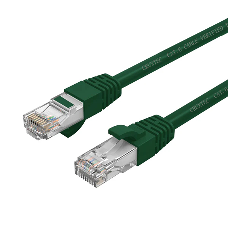 Cruxtec Cat6 Ethernet Cable 3m - Dark Green (RC6-030-DG)