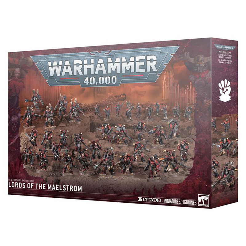 Games Workshop 43-108 Red Corsairs: Lords Of The Maelstrom (99120102110)
