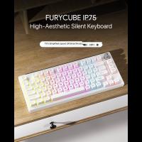 Gaming-Keyboards-FURYCUBRIP75-wired-keyboard-stylish-PBT-glowing-office-gaming-keyboard-8