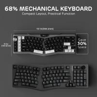 Keyboards-RK-ROYAL-KLUDGE-A72-Alice-Ergonomic-Wireless-Mechanical-Keyboard-w-Knob-Macro-Keys-Touchable-Nameplate-Tri-Mode-68-72-Key-Gasket-Keyboard-BT-2-4G-US-5