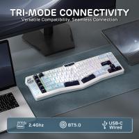 Keyboards-RK-ROYAL-KLUDGE-A72-Alice-Ergonomic-Wireless-Mechanical-Keyboard-w-Knob-Macro-Keys-Touchable-Nameplate-Tri-Mode-68-Gasket-Beige-Switch-Sky-Blue-6