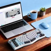 Keyboards-RK-ROYAL-KLUDGE-A72-Alice-Ergonomic-Wireless-Mechanical-Keyboard-w-Knob-Macro-Keys-Touchable-Nameplate-Tri-Mode-68-Gasket-Beige-Switch-Sky-Blue-9