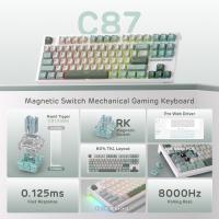 Keyboards-RK-ROYAL-KLUDGE-C87-HE-Rapid-Trigger-Gaming-Keyboard-75-TKL-Wired-RGB-Mechanical-Hall-Effect-Magnetic-Switch-Keyboard-Cyan-6