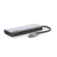 Belkin Connect USB-C 7-in-1 Multiport Hub Adapter (AVC009BTSGY)