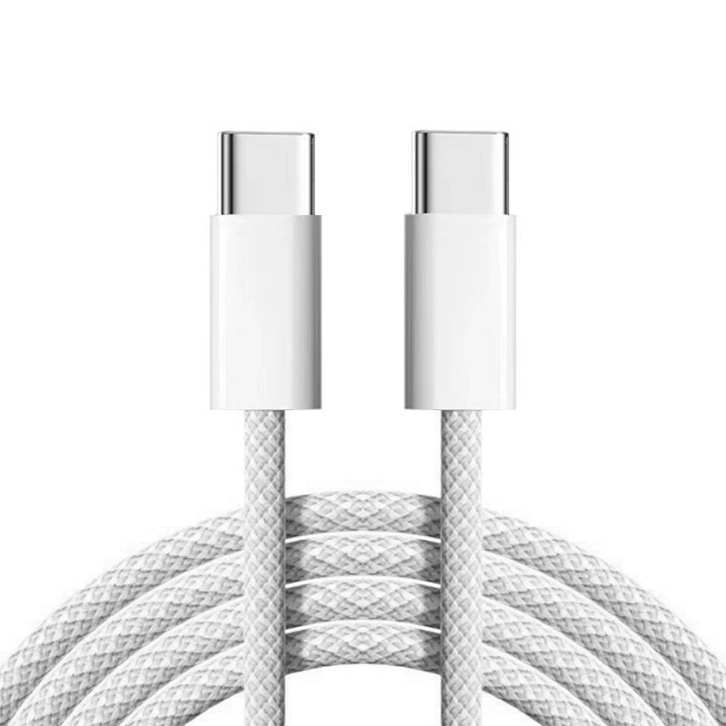240W PD Ultra Fast Charging Cable 2M, E-Marker USB-C to USB-C Cable Compatible with iPhone 15/16/17, MacBook Samsung Laptop（VRORKV）