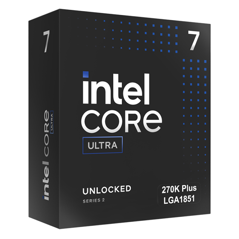 Intel Core Ultra 7 270K Plus LGA 1851 5.50GHz CPU Processor (BX80768270K)