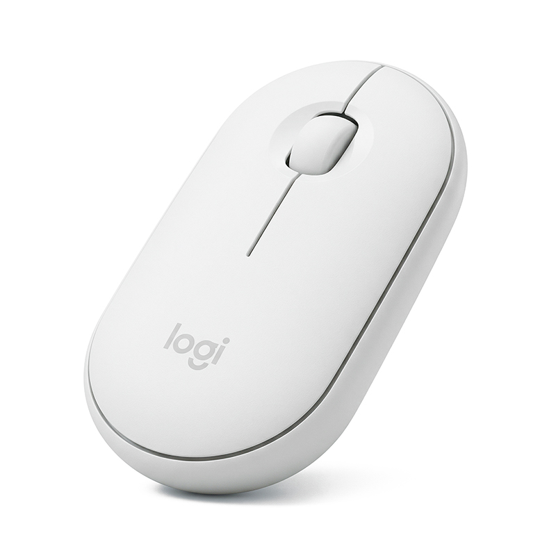 Logitech Pebble M350 Wireless Mouse - White (910-005600)