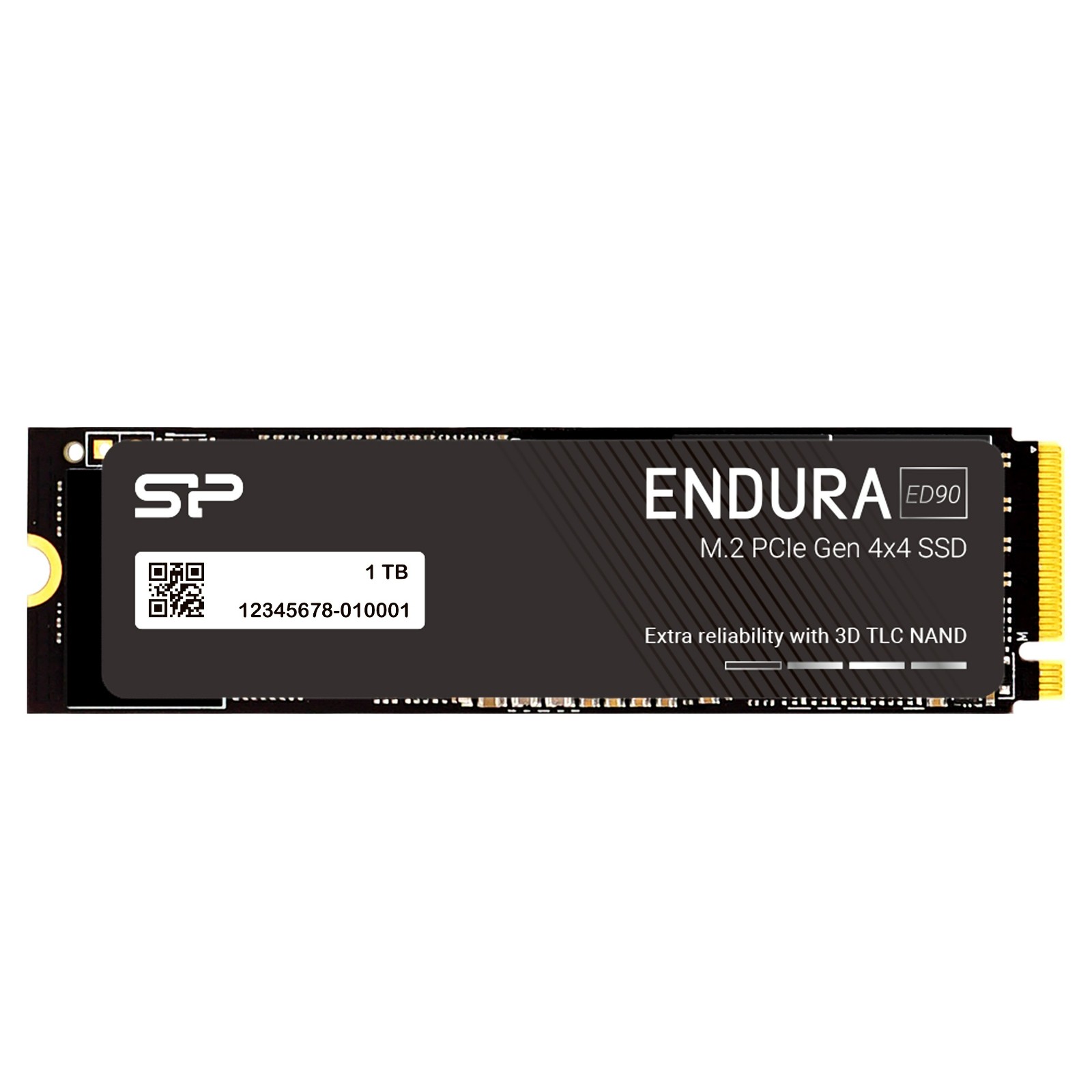 SP Silicon Power ED90 Endura 1TB 3D TLC NAND, High Endurance Grade, Up to 5,000MB/s Gen4x4 M.2 2280, Internal Solid State Drive SSD for Laptop / PC