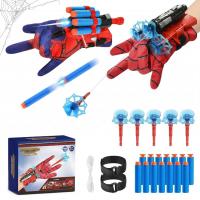 Blasters-Water-Pistols-2-Pack-Spider-Gloves-Man-Web-Shooter-Toy-with-Wrist-Foam-Blasters-Spider-Launcher-Gloves-Cosplay-Man-Spider-Toy-Set-for-Kids-Gift-Christmas-2