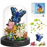 Building-Toys-Blocks-Butterfly-Flower-Bouquet-Building-Kit-for-Adults-Animals-Flowers-Botanical-Collection-Mini-Building-Blocks-Set-Valentine-s-Day-for-Her-Mom-Women-Wif-10