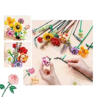 Building-Toys-Blocks-Mini-Bricks-Flower-Bouquet-Building-Sets-Artificial-Flowers-DIY-Unique-Decoration-Home-547-Pieces-Botanical-Collection-for-Ages-8-12-yrs-Old-Girl-f-8