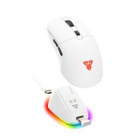 Fantech Kanata Tri-Mode Wireless Gaming Mouse with ARGB Charging Dock - White (MSFTWG9RDWH)