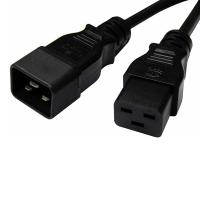 8Ware Lead 15A IEC-C19 to IEC-C20 Power Extension Cable Male to Female - 5m (RC-3084-050)