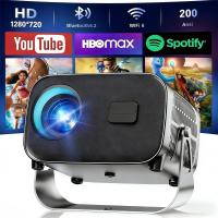 Smart Projector with WiFi & Bluetooth, Portable HD Projector Built-in Streaming Apps, Auto Keystone, Home Theater Projector Compatible with Android 13