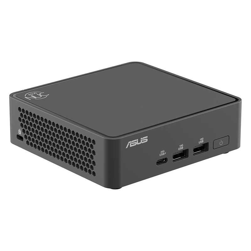 Asus NUC 15 Pro Slim Core 7 240H 512GB SSD 16GB RAM W11P Mini PC - No Cord (RNUC15CRKC7063C4)
