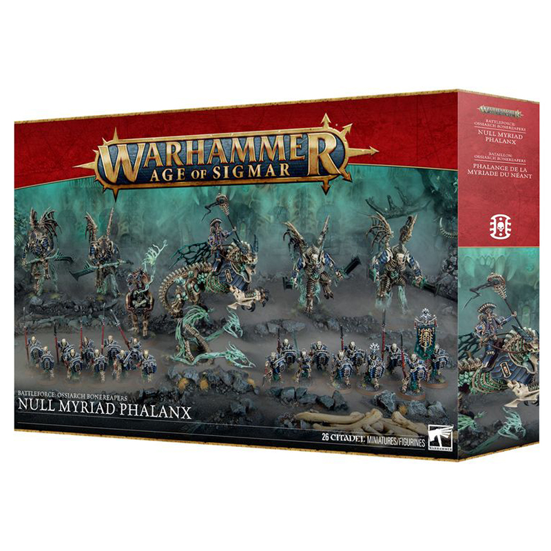 Games Workshop 94-15 Ossiarch BoneReapers:Null Myriad Phalanx (99120207261)