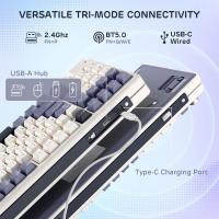 Keyboards-RK-ROYAL-KLUDGE-L98-Wireless-Mechanical-Keyboard-w-Left-Handed-Southpaw-Design-Numpad-Hot-Swappable-Knob-Tri-Mode-95-Keyboard-5