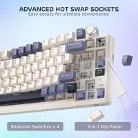 Keyboards-RK-ROYAL-KLUDGE-L98-Wireless-Mechanical-Keyboard-w-Left-Handed-Southpaw-Design-Numpad-Hot-Swappable-Knob-Tri-Mode-95-Keyboard-BT-2-4G-USB-C-2