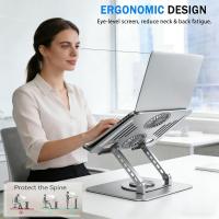Laptop-Accessories-Adjustable-Laptop-Stand-for-Desk-Ergonomic-Notebook-Holder-Ventilated-Airflow-Space-Saving-for-Home-Office-Dorm-Silver-2