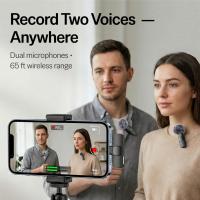 Microphones-Dual-Wireless-Lavalier-Microphone-for-iPhone-Android-Plug-Play-Lapel-Mic-with-Noise-Reduction-for-Vlog-YouTube-TikTok-3