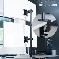 Monitor-Accessories-Dual-Monitor-Arm-Adjustable-Vertical-Stacked-Monitor-Stand-for-13-32-Screens-Desk-Clamp-Grommet-Mount-Ergonomic-for-Home-Office-Gaming-4