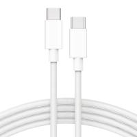 100W USB C to USB C Cable 1M USBC to USBC PD Fast Charging Type C Charger Cable for iPhone 17 Pro Max, MacBook Pro, iPad, Dell, Matebook white