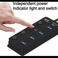 USB-Hubs-USB-Hub-3-0-4-Port-High-Speed-Splitter-1-2m-USB-Expansion-Hub-for-Laptop-Desktop-PC-Black-4