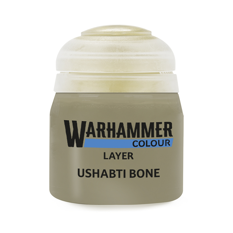 Games Workshop 22-32 Warhammer Colour Layer: Ushabti Bone 12ML (99189951330)