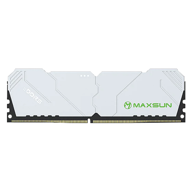 MAXSUN 16GB (1X16GB) 6400MHz-MSD516G60W5-S40M0 Mecha Storm 6400Mhz CL40 DDR5 RAM