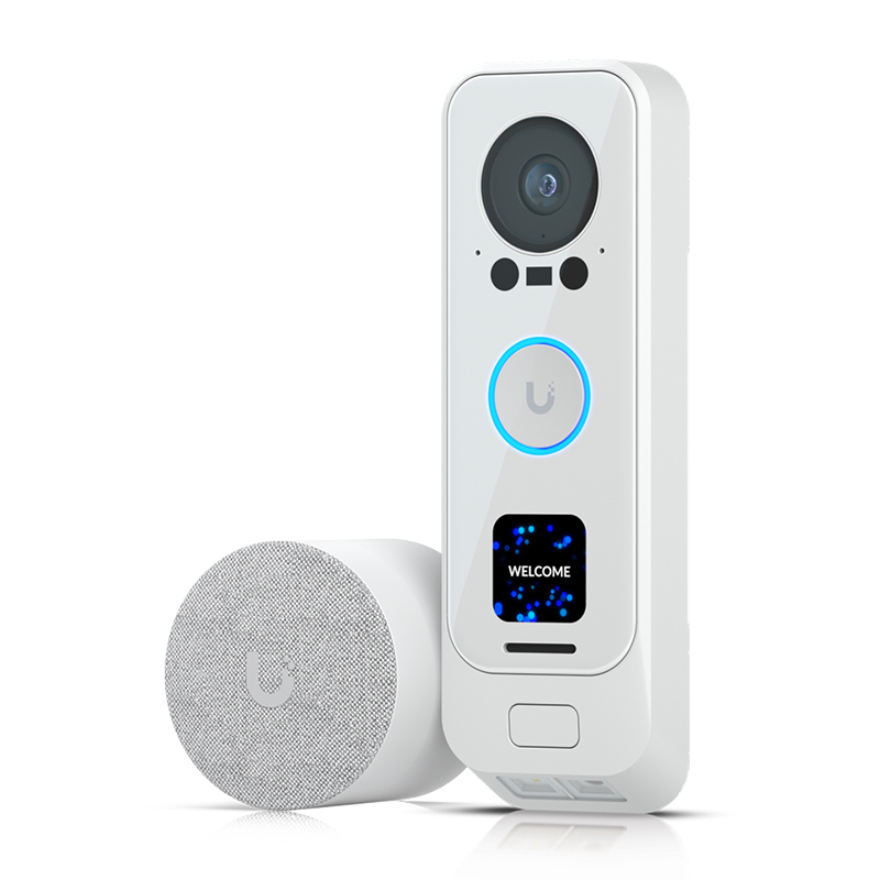 Ubiquiti UniFi Protect G4 Doorbell Pro PoE Kit - White (UVC-G4 Doorbell Pro PoE Kit-White)