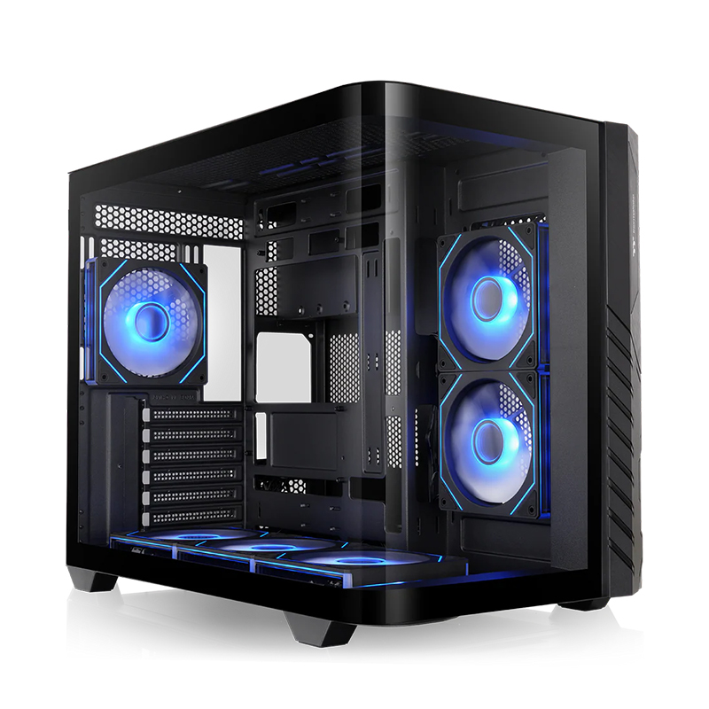 Thermaltake Vision 330 CR ARGB Mid Tower ATX Case - Black (CA-11V-00M1WN-00)