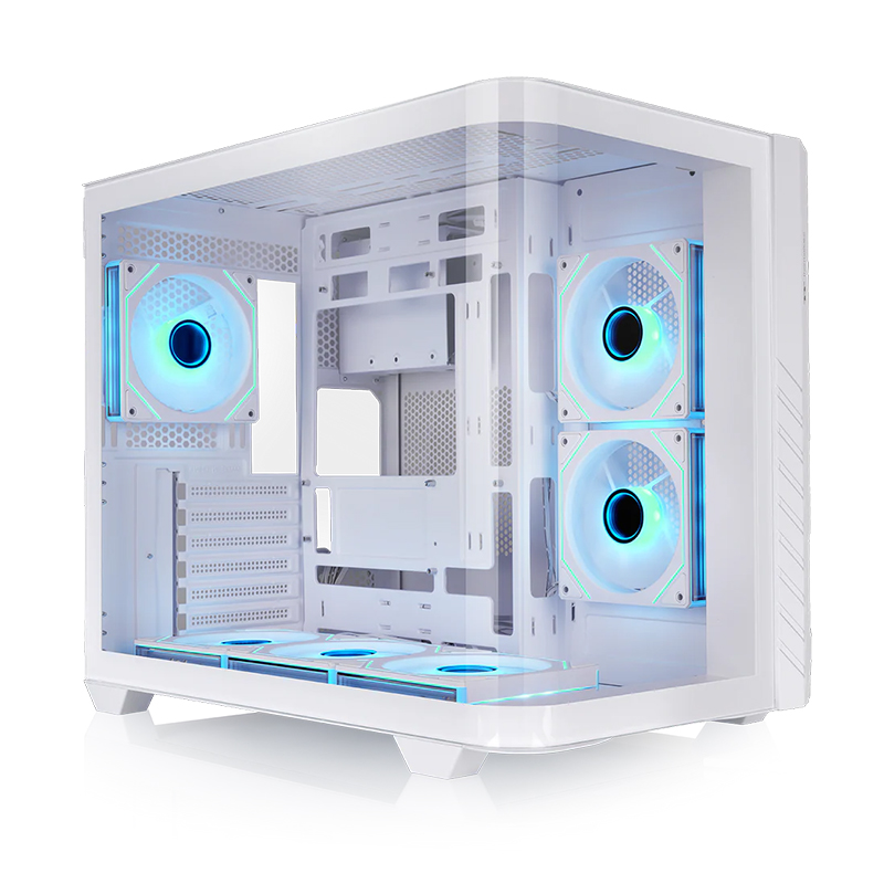 Thermaltake Vision 330 CR ARGB Mid Tower ATX Case - White (CA-11V-00M6WN-00)