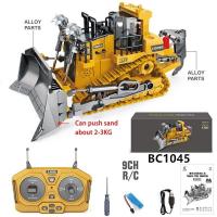 Educational-Toys-Remote-Control-Excavator-Bulldozer-Toy-2-4G-11-Channel-RC-Front-Loader-Tractor-AU-6