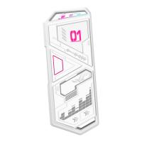 Asus ROG Strix Arion Hatsune Miku Edition USB-C to M.2 NVMe SSD Enclosure - Moonlight White (ESD-S1C/WHT/G/AS//MIKU)