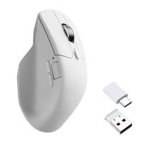 Keychron M6 Optical Wireless Mouse with All Silent Micro Switch - White (MSKCM6SA3)