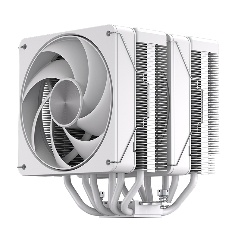 SilverStone Frost Mage 620 Pro High-end 120mm PWM Dual-Tower CPU Cooler - White (SST-FM620PW)