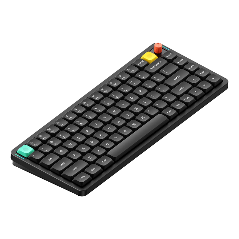 NuPhy Air75 V3 Hot-Swappable Low-Profile Nebula Dark Wireless Mechanical Gaming Keyboard - Brown Nano Switch (KBNPAIR75V3DKBW)