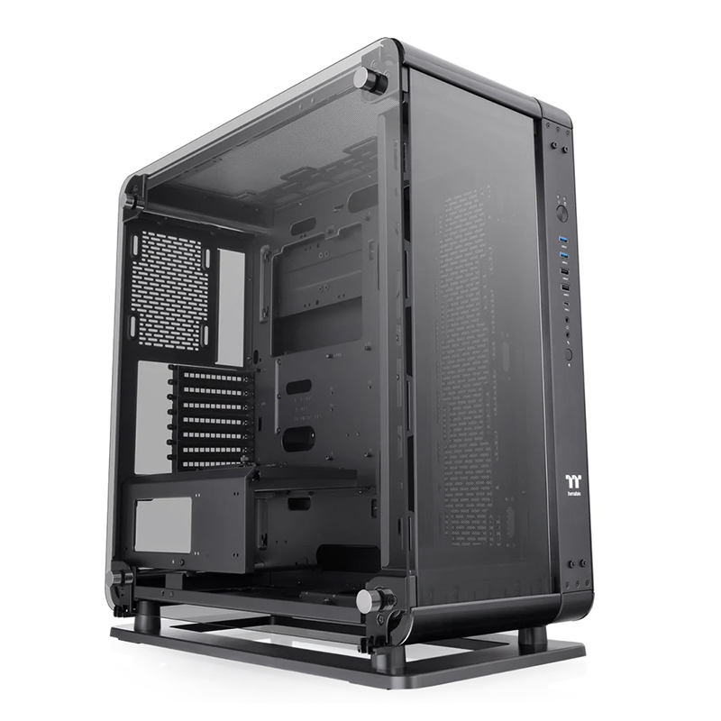 Thermaltake Core P6 Tempered Glass ATX Mid Tower Case - Black (CA-1V2-00M1WN-00)