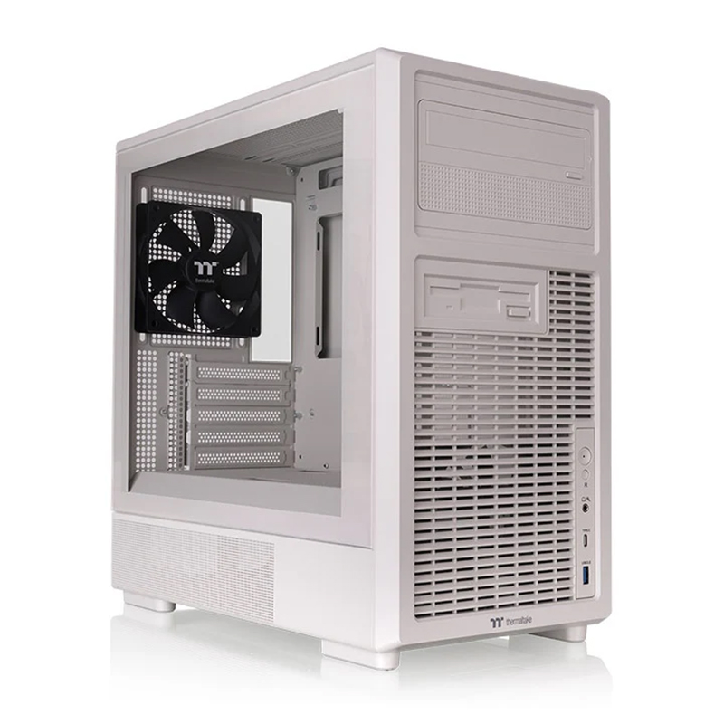 Thermaltake Retro 260 TG Micro Tower mATX Case - Beige (CA-11P-00SQWN-00)