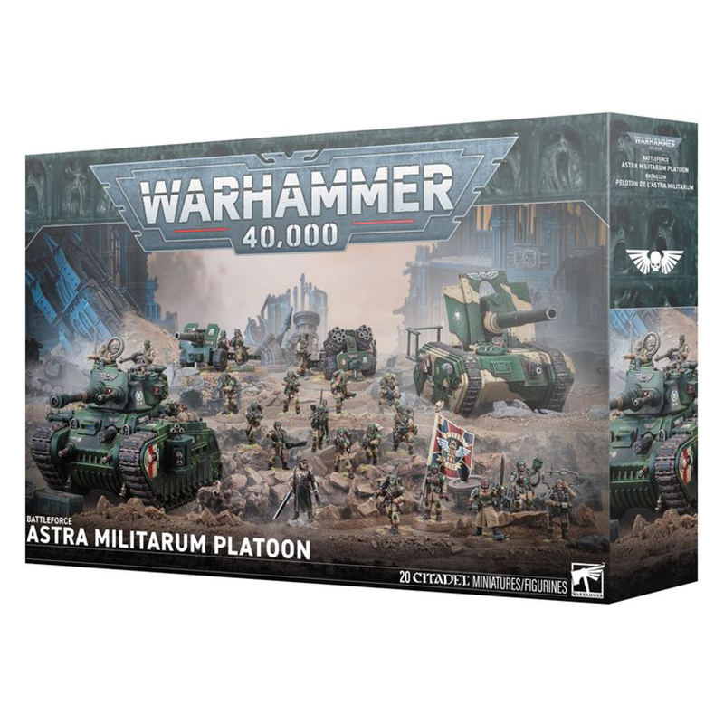 Games Worksho 47-48 BattleForce: Astra Militarum Platoon (99120105151)