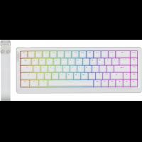 EPOMAKER HE68 Lite Hall Effect Gaming Keyboard, 0.125ms Latency, 5-Layer Sound-Dampened, Snap Key, SOCD, A-RGB, Wired, Mac Software (White Purple)