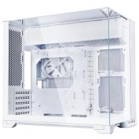Lian Li O11 Vision-M Compact Tempered Glass mATX Case - White (PC-O11VMW)