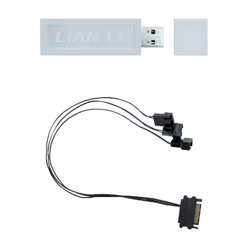 Lian Li RF 2.4 GHz Wireless Controller Kit - White (RF-T-W)