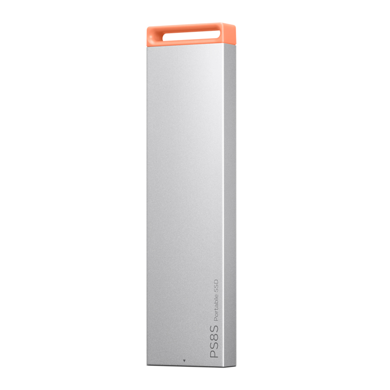 Lenovo PS8S 2TB USB 3.2 Gen2 USB-C Lightweight External Portable SSD (GXB1T57741)