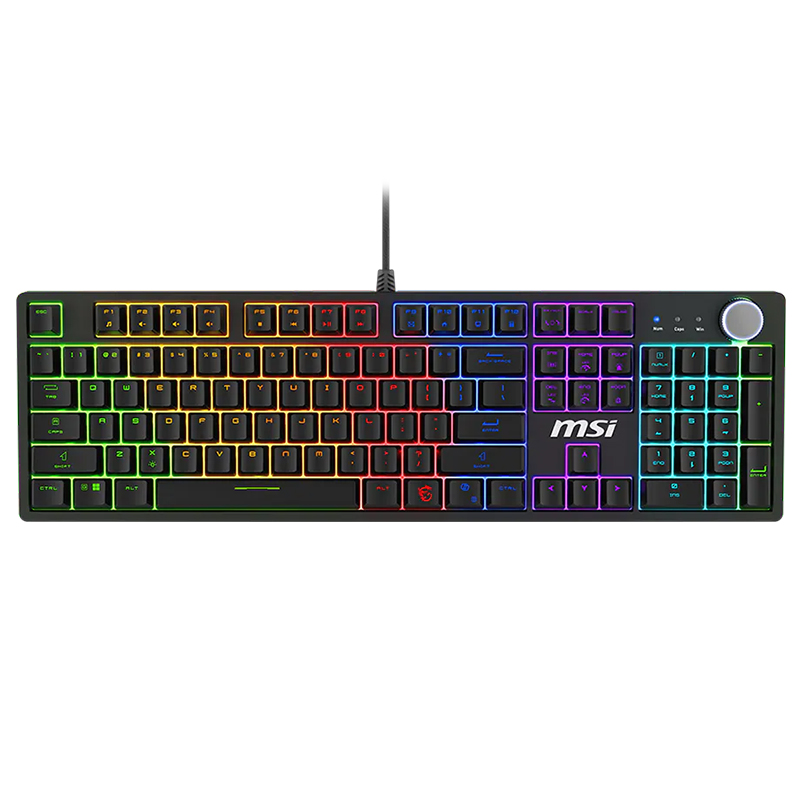 MSI Forge GK320 Mechanical Switch Gaming Keyboard - Red US (FORGE GK320 RED US)