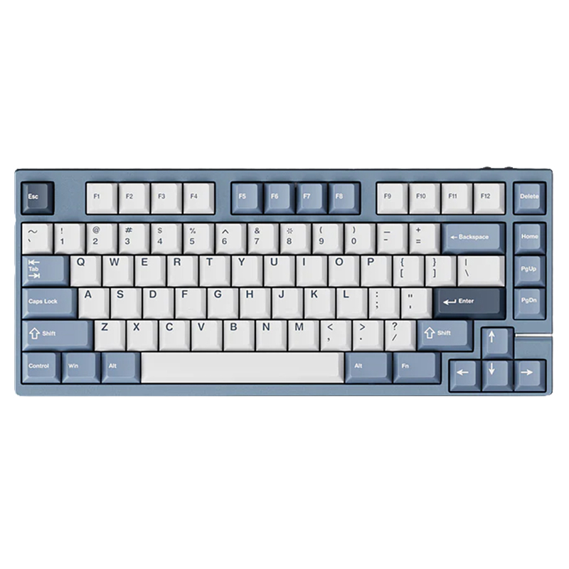 Qwertykeys x Neo Studio Neo75 Prebuilt Wireless Mechanical Keyboard - Anodized Slate Blue (KBNEO75BL)