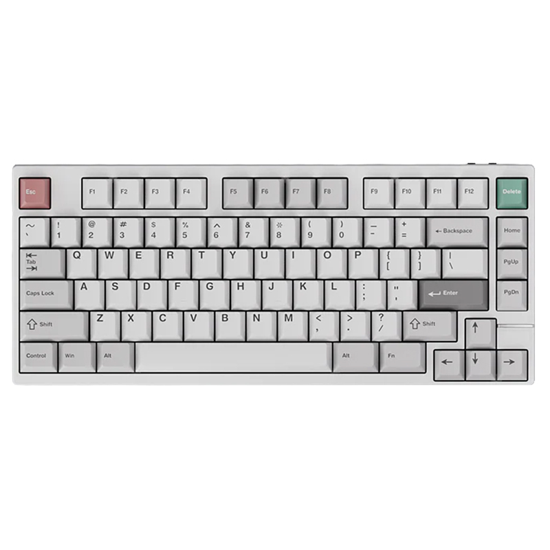Qwertykeys x Neo Studio Neo75 Prebuilt Wireless Mechanical Keyboard - Spray-coated White (KBNEO75WH)