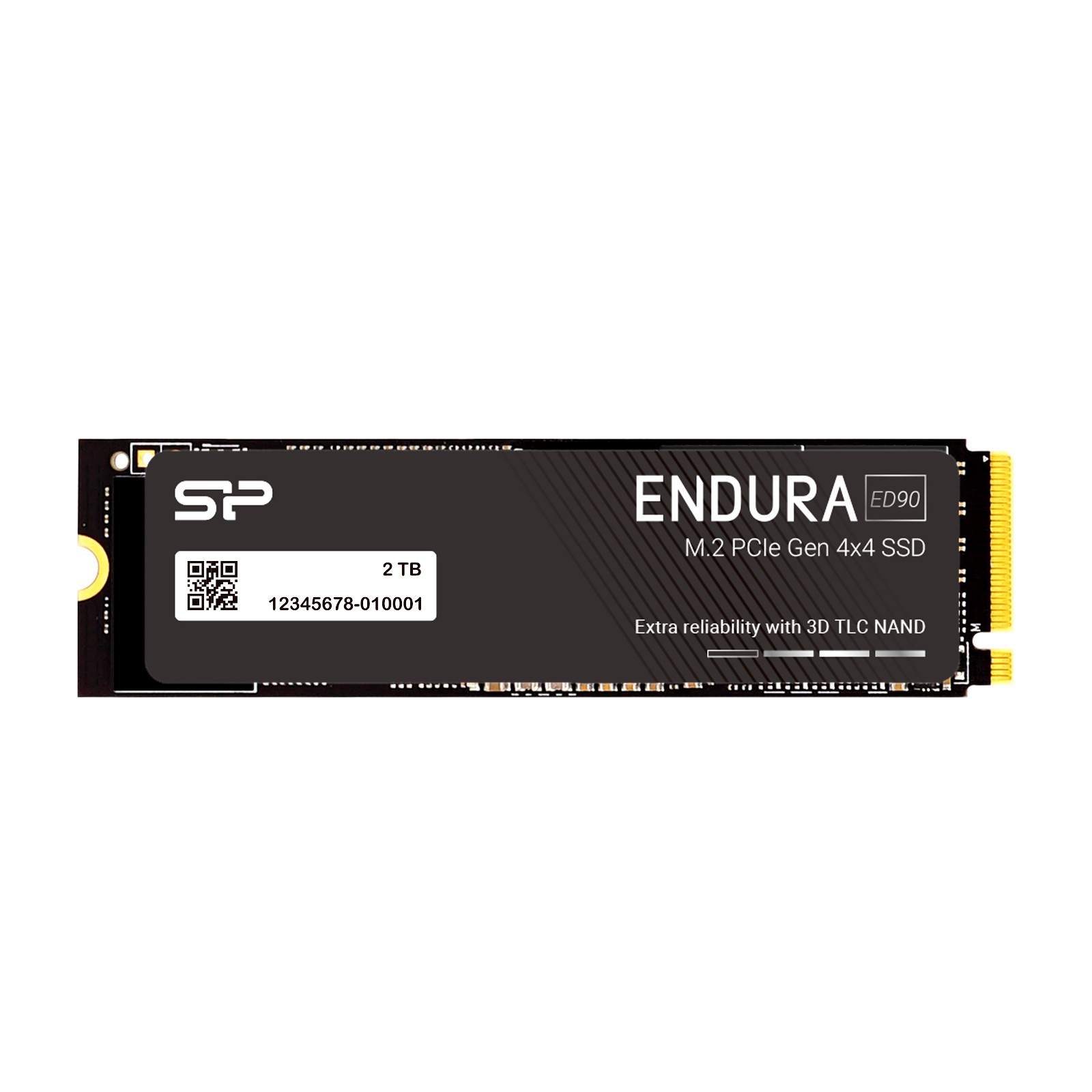 Silicon Power ED90 Endura 2TB 3D TLC NAND, High Endurance Grade, 5000MB/s Gen4x4 M.2 2280, Internal SSD for Laptop / PC - SP02KGBP44ED9005