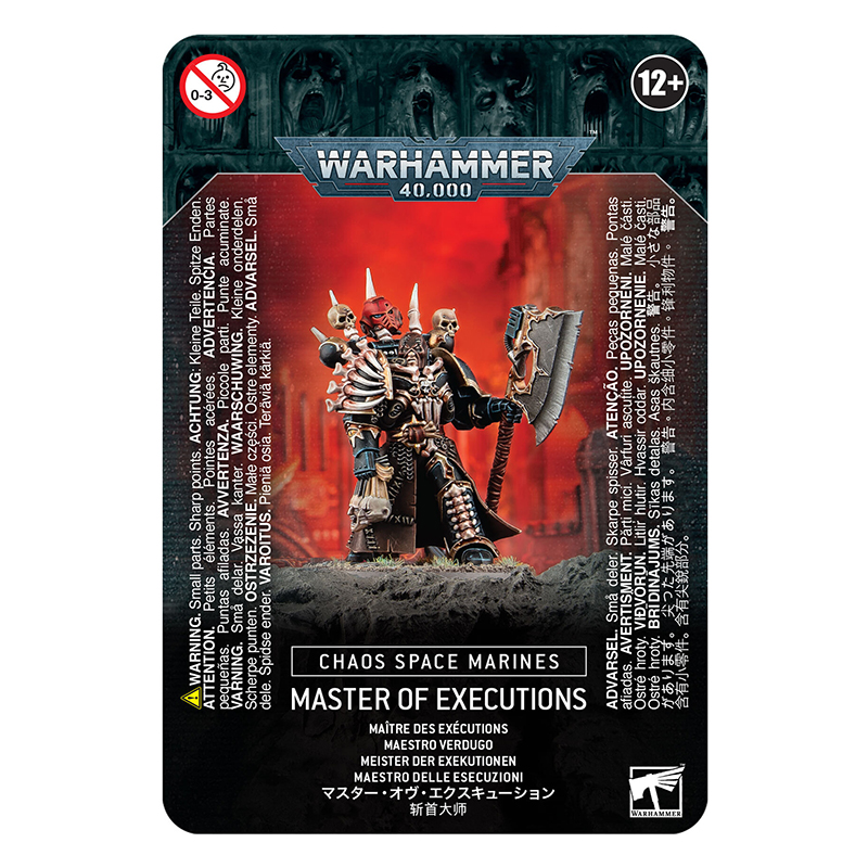 Games Workshop 43-44 Chaos Space Marines: Master of Executions (99070102024)