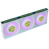 Lian Li Uni Fan SL Infinity 1.8in LCD Flex 2.4GHz Wireless 120mm Reverse Blade ARGB Fan 3 Pack - White (12RSLIND1F3W)